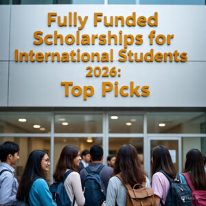 Fully Funded scholarship for international students top picks