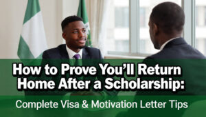 How to Prove You’ll Return Home After a Scholarship: Complete Visa & Motivation Letter Tips