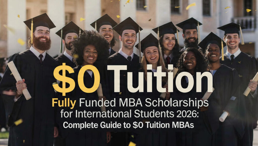 Fully Funded MBA Scholarships for International Students 2026
