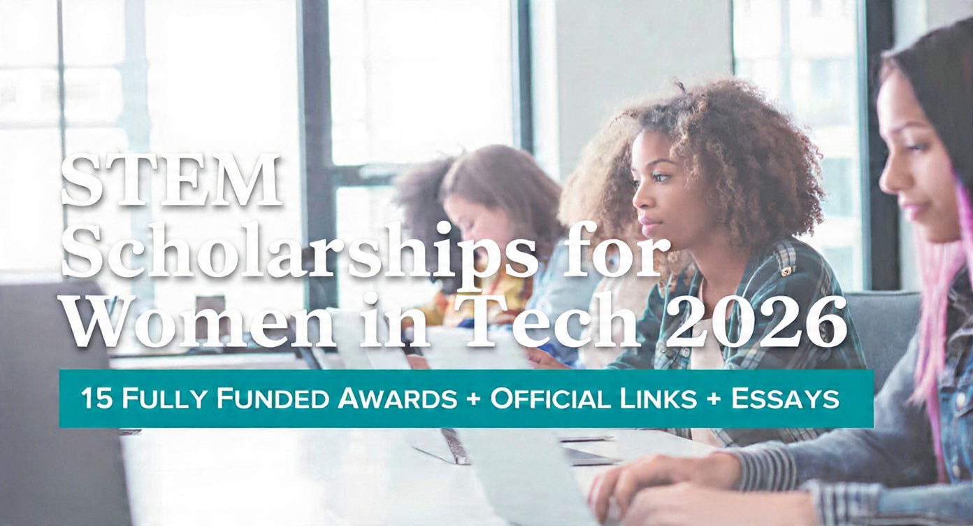 STEM scholarships for women in tech 2026