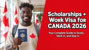 Scholarships + Work Visa for Canada 2026: Study, Work & Stay Guide