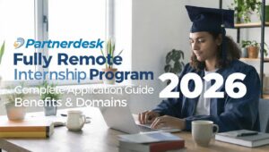 Partnerdesk Multi Domain Fully Remote Internship Program 2026: Complete Application Guide, Benefits & Domains