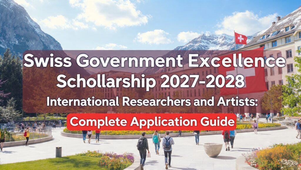 Swiss Government Excellence Scholarship 2027-2028 for International Researchers and Artists: Complete Application Guide