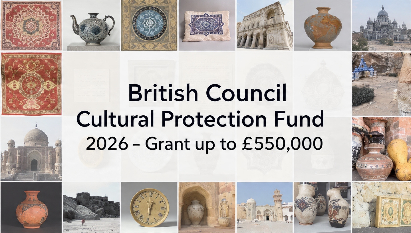 Calls for Application: British Council Cultural Protection Fund 2026 - Grant up to £500,000