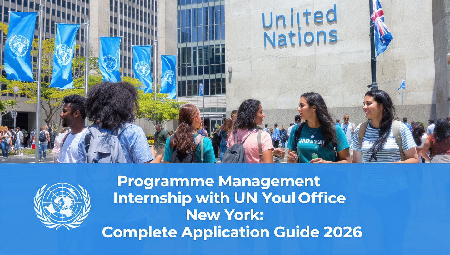 Programme Management Internship with UN Youth Office New York: Complete Application Guide 2026