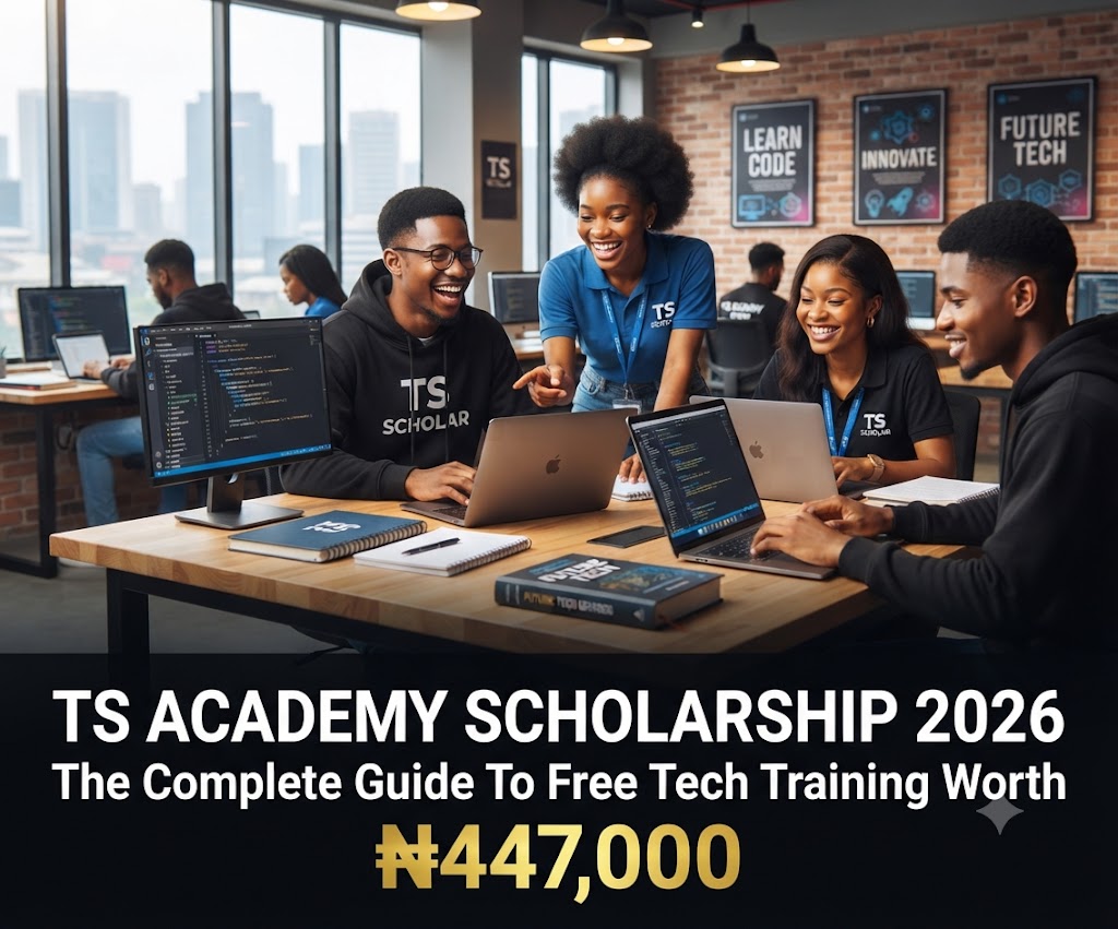 TS Academy Scholarship 2026: The Complete Guide To Free Tech Training Worth ₦447,000