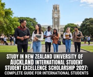 Study In New Zealand University of Auckland International Student Excellence Scholarship 2027: Complete Guide For International Students