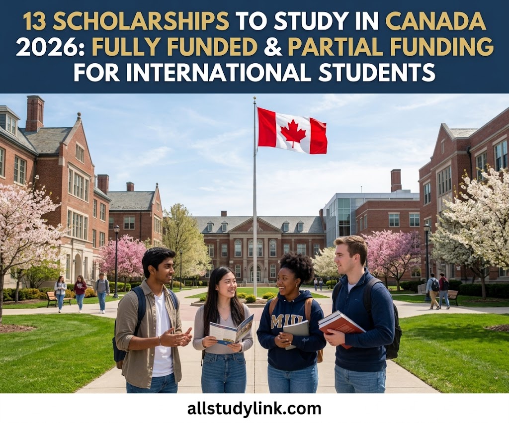 13 Scholarships to Study in Canada 2026: Fully Funded & Partial Funding for International Students