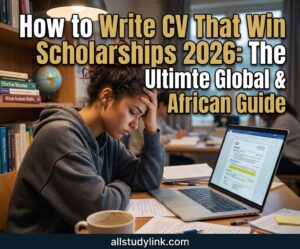 How to Write CV That Win Scholarships 2026: A Step-by-Step Master Guide