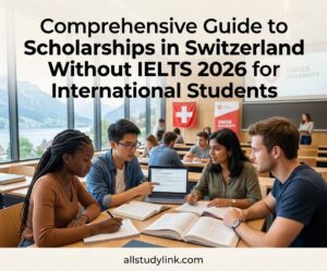 Comprehensive Guide to Scholarships in Switzerland Without IELTS 2026 for International Students