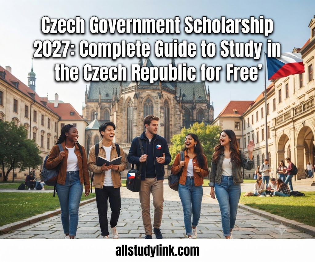 Czech Government Scholarship 2027: Complete Guide to Study in the Czech Republic for Free