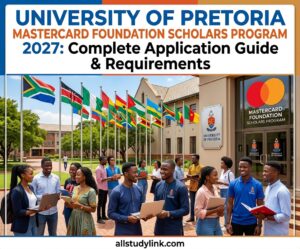 University of Pretoria Mastercard Foundation Scholars Program 2027: Complete Application Guide & Requirements