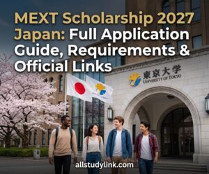 MEXT Scholarship 2027 Japan: Full Application Guide, Requirements & Official Links