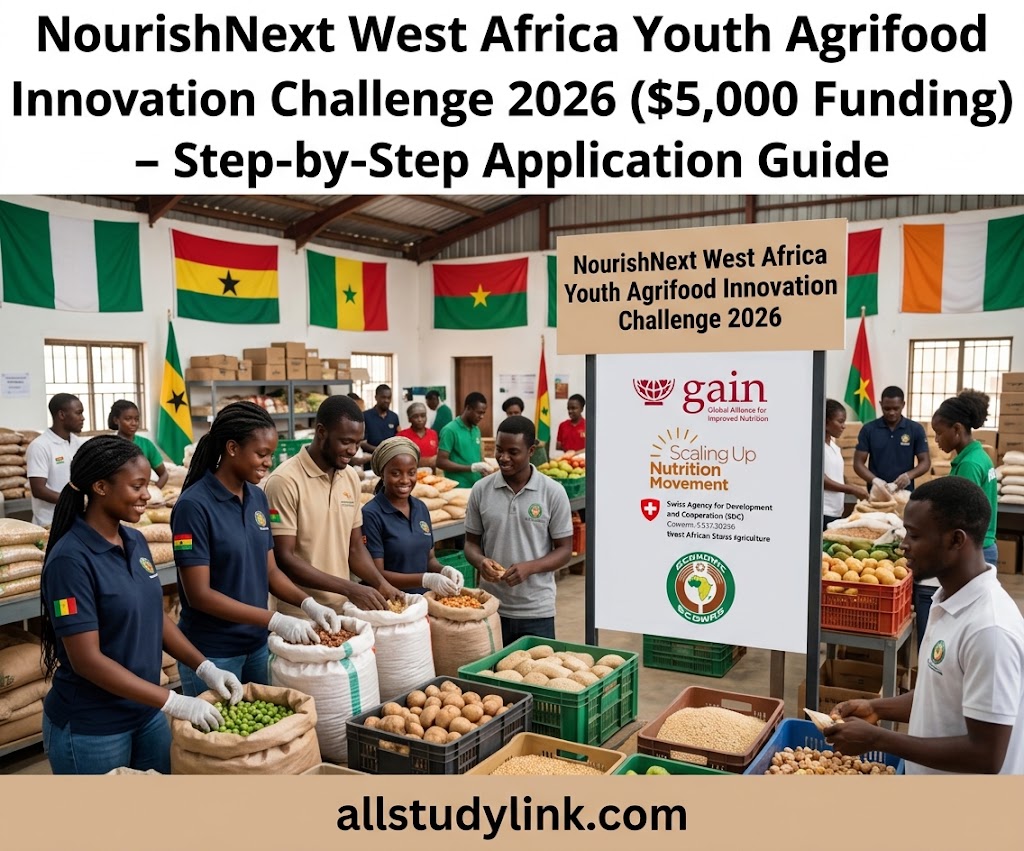 NourishNext West Africa Youth Agrifood Innovation Challenge 2026 ($5,000 Funding) – Step-by-Step Application Guide
